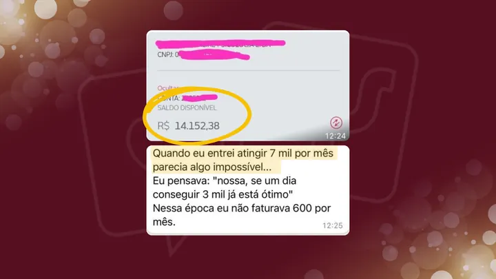 Resultado real de aluna 7